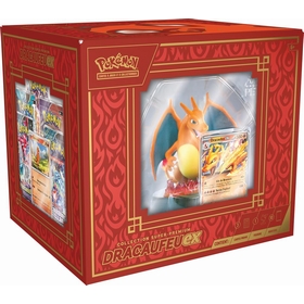 COFFRET DRACAUFEU 10 BO + FIGU CARTES COLLECTION POKEMON -1