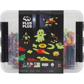 PLUSPLUS COFFRE PHOSPHORESCENT JEUX CONSTRUCTION PLUSPLUS -1