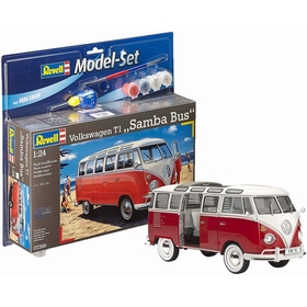 MAQUETTE VOLKSWAGEN T1 SAMBA JEUX CONSTRUCTION REVELL -1