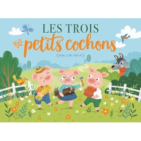 LIVRE PO UP 3 PETITS COCHONS LIVRES AUZOU -1