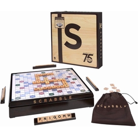 SCRABBLE 75 ME ANNIVERSAIRE JEUX SOCIETE MATTEL -1