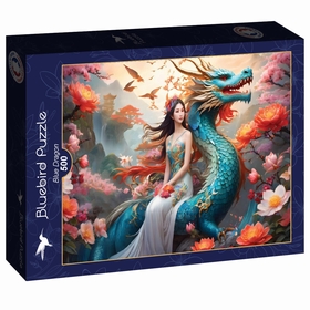 PUZZLE 500 PCS BLUE DRAGON PUZZLES BLUEBIRD -1