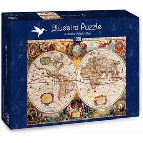 PUZZLE 1000 PCS MAPS PUZZLES BLUEBIRD -1