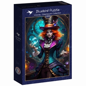 PUZZLE 1000 PCS MAD VICTORIA PUZZLES BLUEBIRD -1