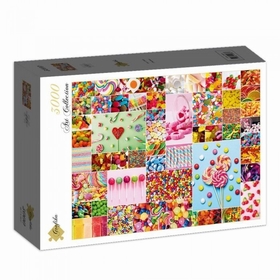 PUZZLES 3000PCS SWEET CANDY PUZZLES BLUEBIRD -1