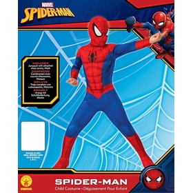 DEGUI CAPTAIN SPIDERMAN 7/8ANS IMITATION RUBIES -1