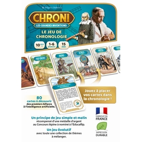 CHRONI: LES GRANDES INVENTIONS LIVRES ON THE GO EDITIONS -1