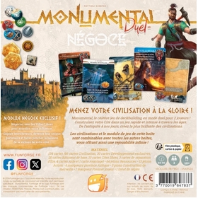 MONUMENTAL DUEL NEGOCE JEUX SOCIETE FUN FORGE -2