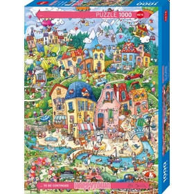 PUZZLES 1000 HAPPY TOWN PUZZLES HEYE -1