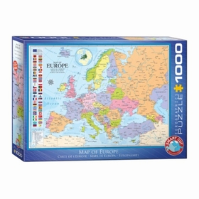 PUZZLES 1000 CARTE EUROPE PUZZLES SMART CUT -1