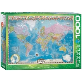 PUZZLES 1000 CARTE DU MONDE PUZZLES SMART CUT -1