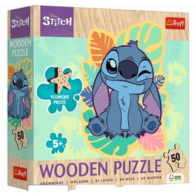 PUZZLE BOIS STITCH 50 PUZZLES TREFL -1