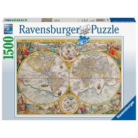 1500 PCS MAPPEMONDE PUZZLES NATHAN -1