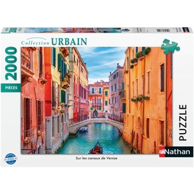 2000 PCS CANAUX VENISE PUZZLES NATHAN -1