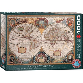 PUZZLES 1000 CARTE DU MONDE PUZZLES SMART CUT -1