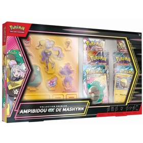 COFFRET PREMIUM AMPIBIDOU 6 BO CARTES COLLECTION POKEMON -1