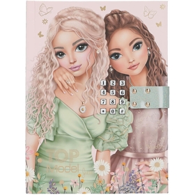 CARNET SECRET A CODE TOP MODEL JEUX CREATIFS TOP MODEL -1