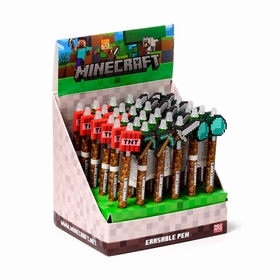 1 STYLO MINECRAFT ASST D JEUX CREATIFS DIVERS -1