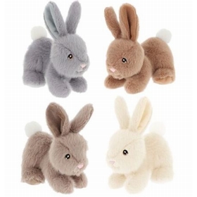 1 LAPIN 14 CM AU CHOIX PELUCHES KEELECO -1