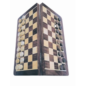 DAMES BOIS PLIABLE 30 CM JEUX SOCIETE DIVERS -1