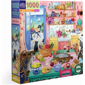 PUZZLES 1000 EEBOO PINK KITCHE PUZZLES EEBOO -1