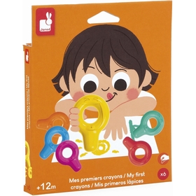 MES PREMIERS CRAYONS X6 JEUX CREATIFS JANOD -1
