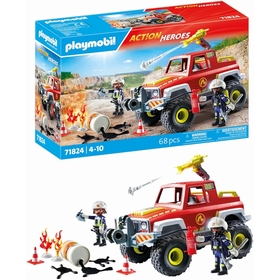 POMPIER 71824 PLAYMO FIGURINES PLAYMOBIL -1