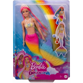 BARBIE SIRENE CHANGE COULEUR POUPEES BARBIE -1