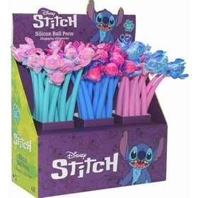 1 STYLO BILLE SILICON STITCH JEUX CREATIFS STITCH -1