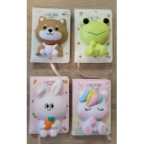 1 CARNET SQUISHY 3D JEUX CREATIFS DIVERS -1