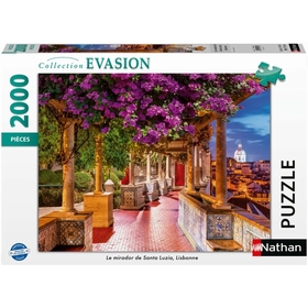 2000 PCS LISBONNE MIRADOR PUZZLES NATHAN -1