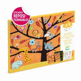 STICKERS REPOSITIONNABLES JEUX CREATIFS DJECO -1