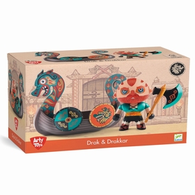 ARTY TOYS DARK & DRAKKAR FIGURINES DJECO -1
