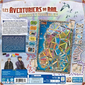 LES AVENTURIERS DU RAIL BOREAL JEUX SOCIETE DAYS OF WONDER -2
