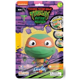 ELASTIKORPS TORTUE NINJA 10CM FIGURINES DIVERS -1