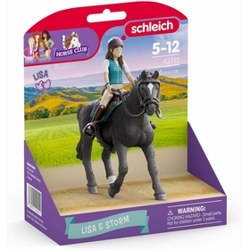 SCHLEICH CAVALIERE CLUB LISA FIGURINES SCHLEICH -1