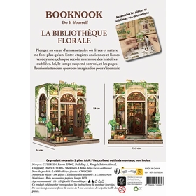 BOOKNOOK BIBLIOTHEQUE FLORALE JEUX CONSTRUCTION DIVERS -2