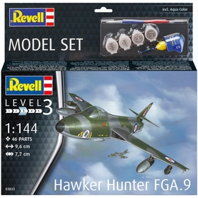 MAQUETTE AVION HAWKER HUNTER F JEUX CONSTRUCTION REVELL -1