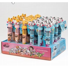 1 STYLO 10 COULEURS DIDDL JEUX CREATIFS DIDDL -1