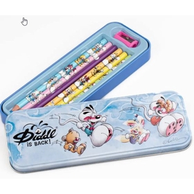 PLUMIER MET. 6CRAYONS C  DIDDL JEUX CREATIFS DIDDL -1