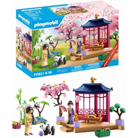 JARDIN ASIATIQUE AVEC PANDAS FIGURINES PLAYMOBIL -1