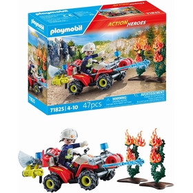 QUAD POMPIER LANCE 71825 FIGURINES PLAYMOBIL -1