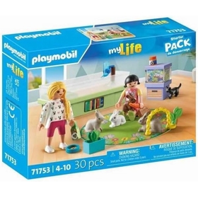 FAMILLE AVEC LAPIN 71753 FIGURINES PLAYMOBIL -1