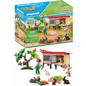 ENFANT AVEC ENCLOS LAPIN 71252 FIGURINES PLAYMOBIL -1