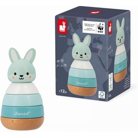 LAPIN EMPILABLE JOUETS EVEIL JANOD -1