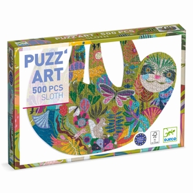 PUZZLE ART SLOTH 8 ANS+ PUZZLES DJECO -1