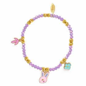 BRACELET PERLE ROSE PETITS PRIX DJECO -1