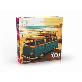 PUZZLES 1000 PCS VAN SUNSET PUZZLES ABIGAMES -1