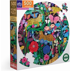 PUZ 500 EEBOO ROND JAGUARS PUZZLES EEBOO -1