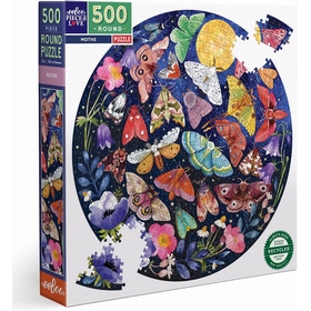 PUZ 500 EEBOO ROND MOTHS PUZZLES EEBOO -1